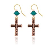 LIFE Cross Earrings