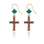 LIFE Cross Earrings