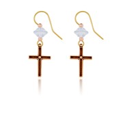 Simple Cross Earrings