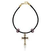 Bound Cross Braided Bracelet