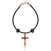 Bound Cross Braided Bracelet