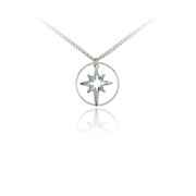 Ring and Small Star Burst Pendant