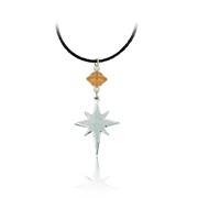 Flat Star Burst Pendant