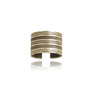 Ribbed Design Napkin Rings