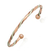 Smooth Twist Ball End Cuff