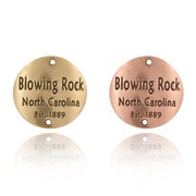 Blowing Rock NC EST 1889 Hiking Medallion