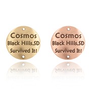 Cosmos Black Hills SD Survived It! Hiking Medallion