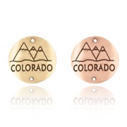 Colorado Hiking Medallion