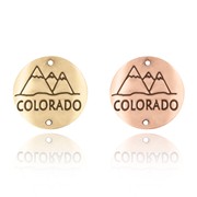 Colorado Hiking Medallion