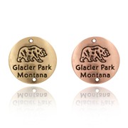 Glacier Park MT Hiking Medallion