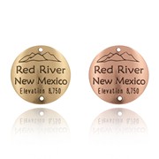 Red River NM Elev 8,750 Hiking Medallion