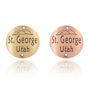 St. George UT Hiking Medallion