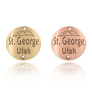 St. George UT Hiking Medallion