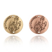 Wyoming Hiking Medallion