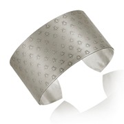 Star Pattern Cuff Bracelet