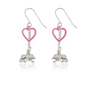 Bear and Heart Earrings