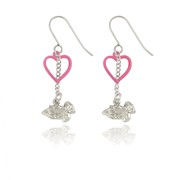 Praying Hands and Heart Earrings