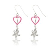 Starfish and Heart Earrings