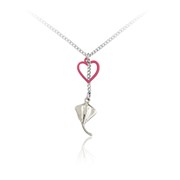 Sting Ray and Heart Pendant