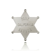 Nickel Finish Park Ranger Badge