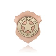 Shield Arizona Ranger Badge with Overlay