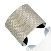 Treasures Basket Weave Cuff