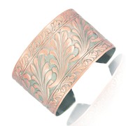 Treasures Leaf Scroll Cuff