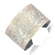 Treasures Leaf Scroll Cuff