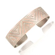 Treasures Triangle Pattern Cuff