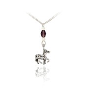 Carousel Horse Chain Pendant