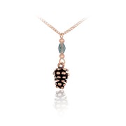 Pine Cone Chain Pendant