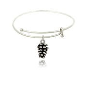 Pine Cone Slider Bangle