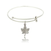 Maple Leaf Slider Bangle