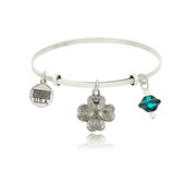 Dogwood Adjustable Bangle Bracelet