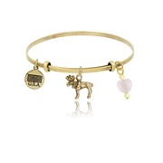 Moose Adjustable Bangle Bracelet