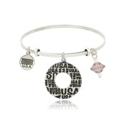 USA Echo Adjustable Bangle Bracelet