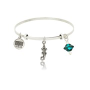 Alligator Adjustable Bangle Bracelet