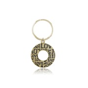 LOVE Echo Small Key Ring