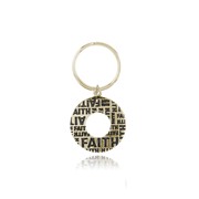 FAITH Echo Small Key Ring