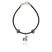 Carousel Horse Braided Bracelet