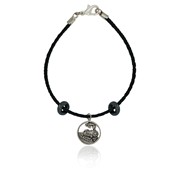 Train in Circle Braided Bracelet