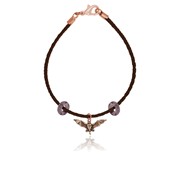 Bat Braided Bracelet