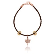 Maple Leaf Braided Bracelet