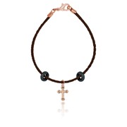 Fancy Cross Braided Bracelet