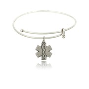 Fire Star of Life Slider Bangle