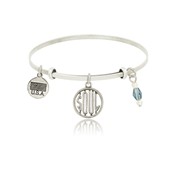 SOUL in Circle Adjustable Bangle Bracelet