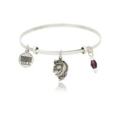 Wild Horse Adjustable Bangle Bracelet