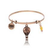 Hot Air Balloon Adjustable Bangle Bracelet