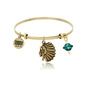 Chief Profile Adjustable Bangle Bracelet