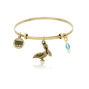 Pelican Adjustable Bangle Bracelet